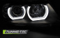Mobile Preview: 3D LED Angel Eyes Scheinwerfer für BMW 3er E90/E91 05-08 schwarz